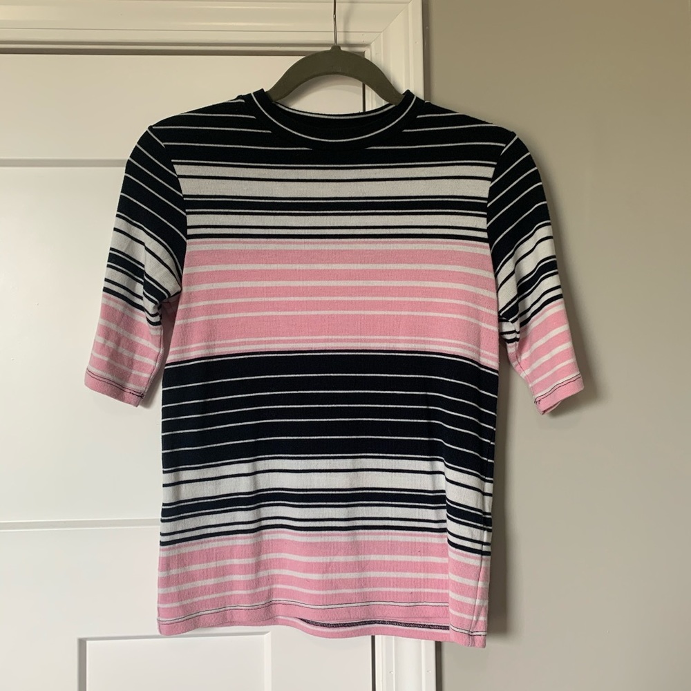 TOPSHOP Knit Cropped Tee